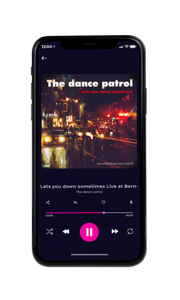 Tablet view of Premade Pop Album Cover - Thunder #36 | AlbumArtZone*