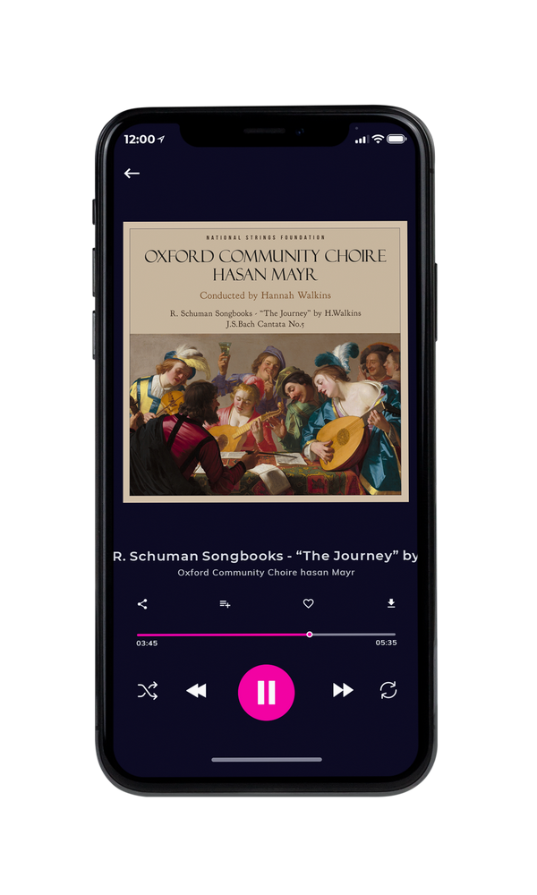 Tablet view of Premade Classical & Romantic Music Album Cover - Vanilla #98 | AlbumArtZone*