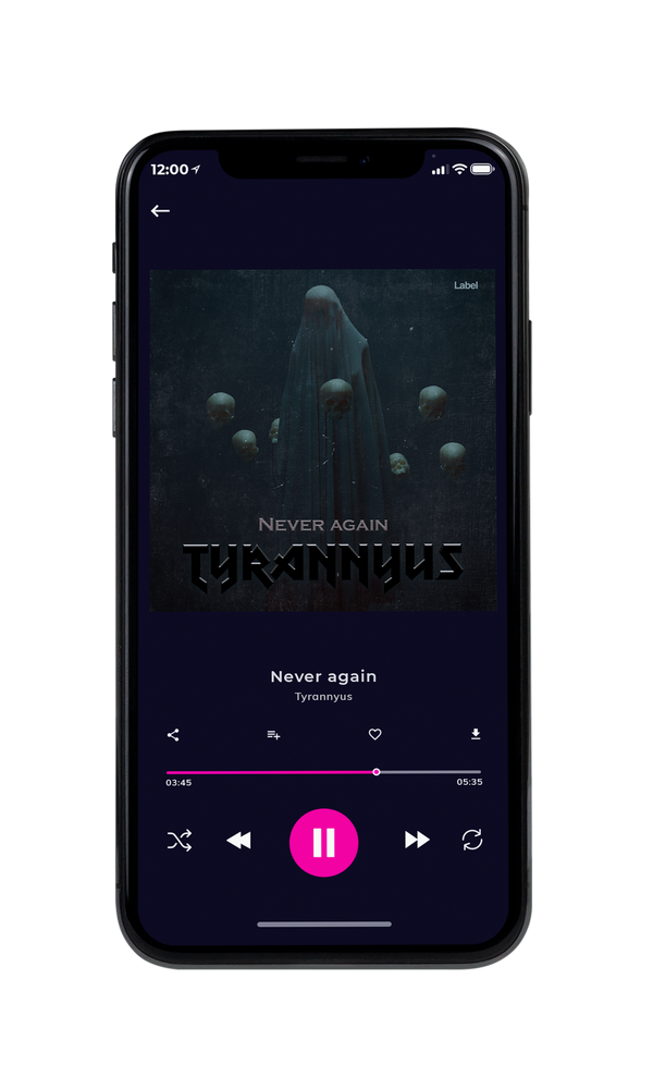 Tablet view of Premade Heavy Metal & Gothic Metal Album Cover - Shark #108 | AlbumArtZone*