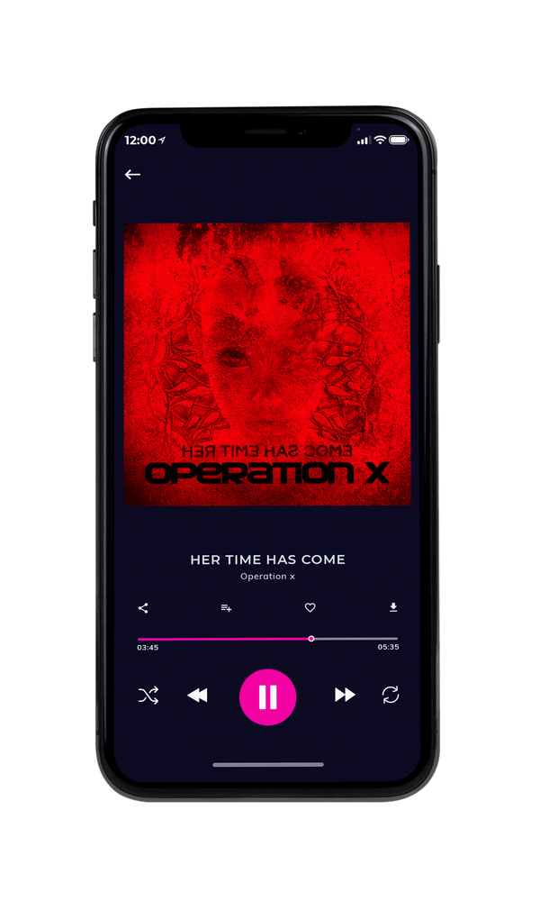 Tablet view of Premade Dance & House Album Cover - Red #114 | AlbumArtZone*