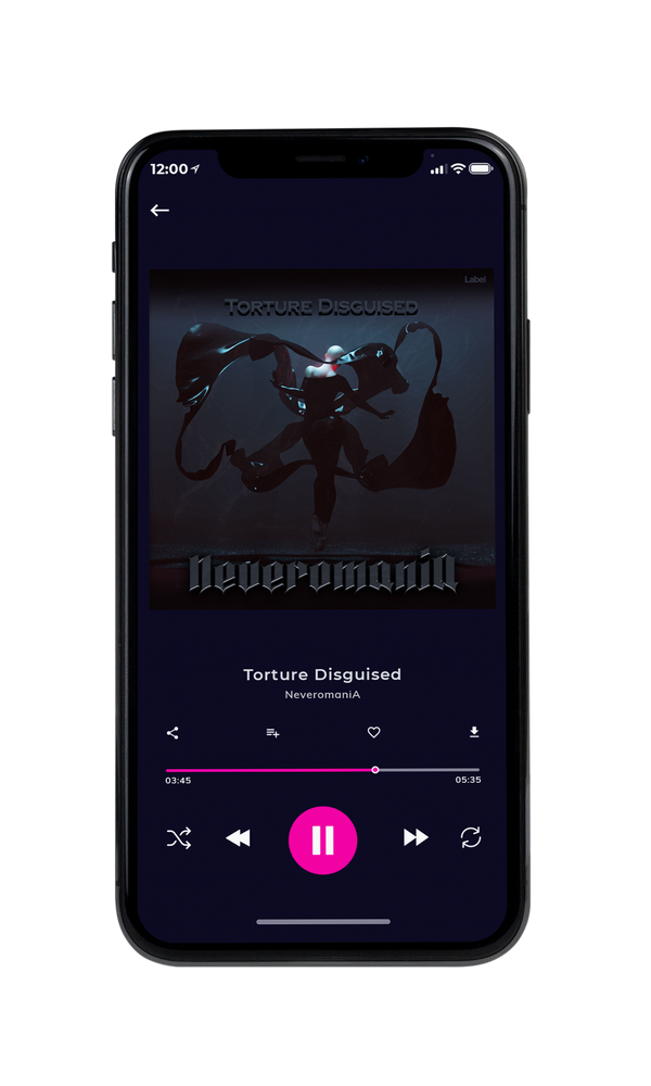 Tablet view of Premade Heavy Metal & Gothic Metal Album Cover - Baltic Sea #118 | AlbumArtZone*