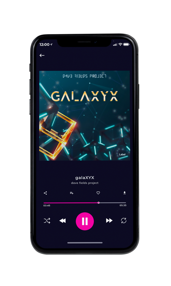 Tablet view of Premade EDM, House & Dub Album Cover - Big Stone #121 | AlbumArtZone*