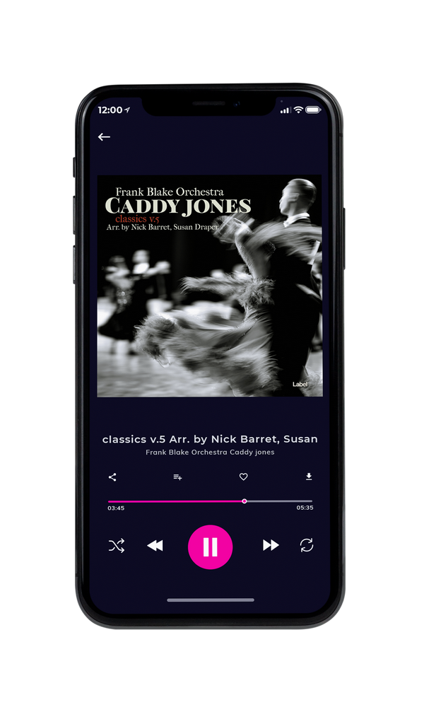 Tablet view of Premade Traditional Jazz & Blues Album Cover - Mist Gray #143 | AlbumArtZone*