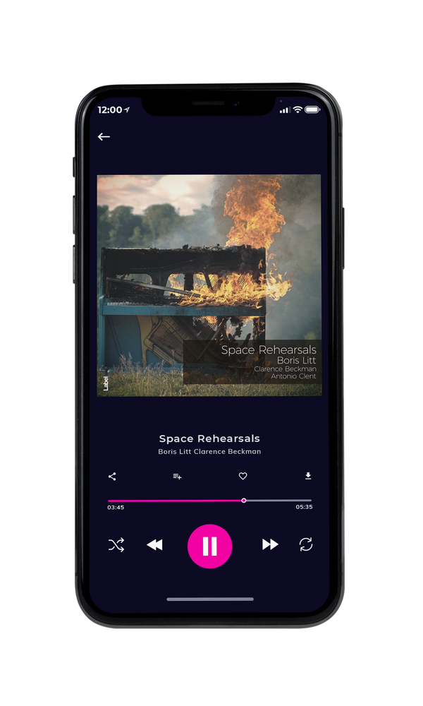 Tablet view of Premade Rock,Punk & Alternative Album Cover - Fuscous Gray #147 | AlbumArtZone*