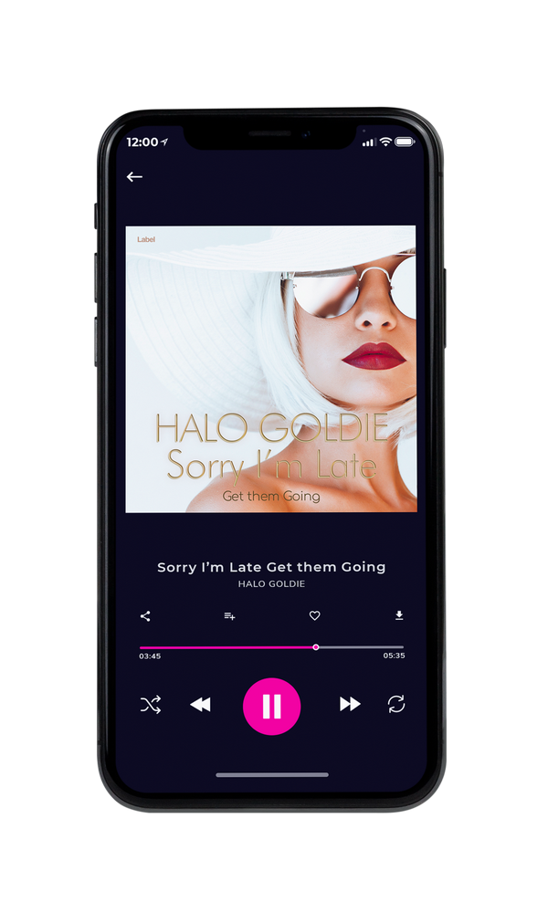 Tablet view of Premade Pop Album Cover - Pampas #157 | AlbumArtZone*
