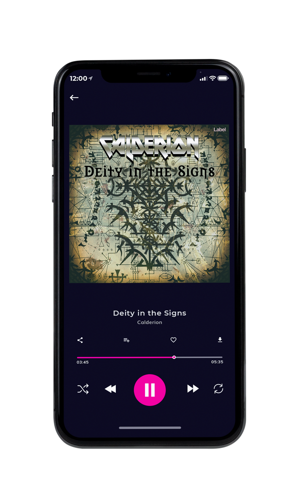 Tablet view of Premade Heavy Metal & Gothic Metal Album Cover - Bison Hide #206 | AlbumArtZone*