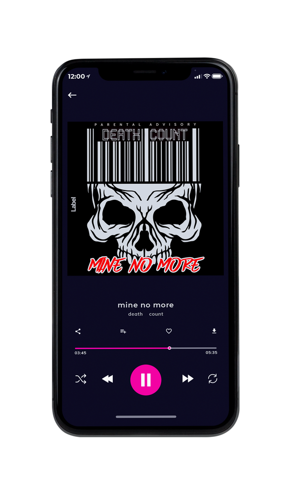 Tablet view of Premade Heavy Metal & Gothic Metal Album Cover - Black #223 | AlbumArtZone*