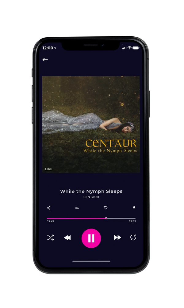 Tablet view of Premade Indie & Folk Music Album Cover - Zeus #240 | AlbumArtZone*