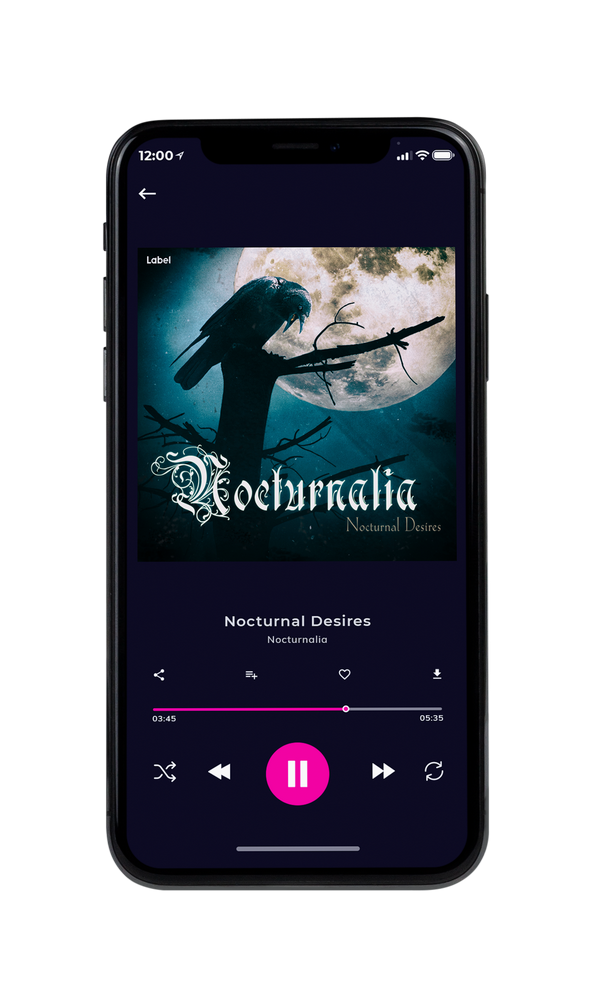 Tablet view of Premade Heavy Metal & Gothic Metal Album Cover - Swirl #258 | AlbumArtZone*