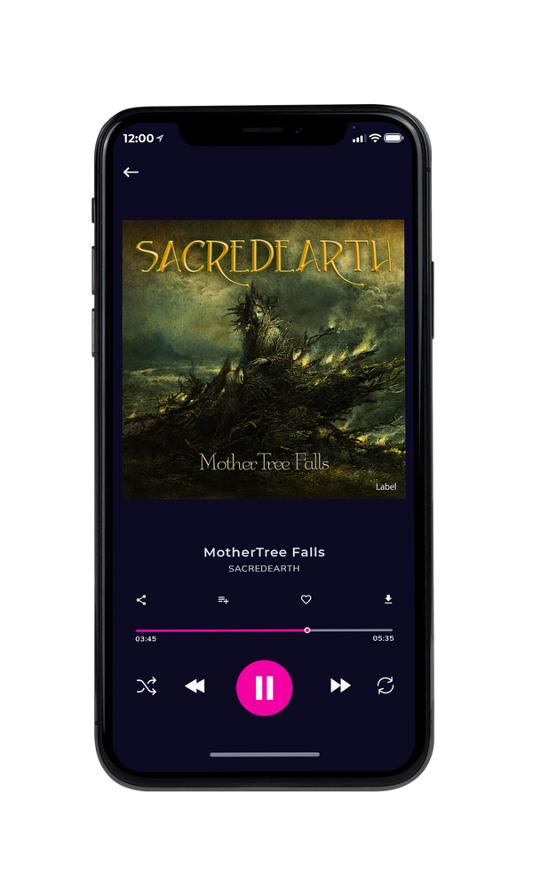 Tablet view of Premade Heavy Metal & Gothic Metal Album Cover - Black Olive #260 | AlbumArtZone*