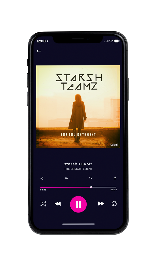 Tablet view of Premade Electronica & Ambient Album Cover - Astra #266 | AlbumArtZone*
