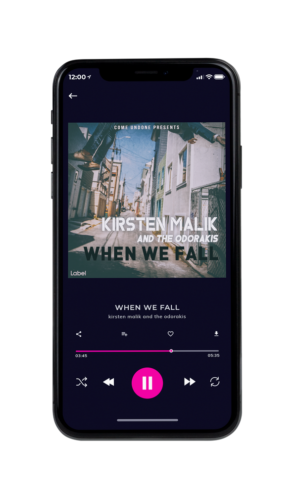 Tablet view of Premade Rock,Punk & Alternative Album Cover - Cloudy #303 | AlbumArtZone*