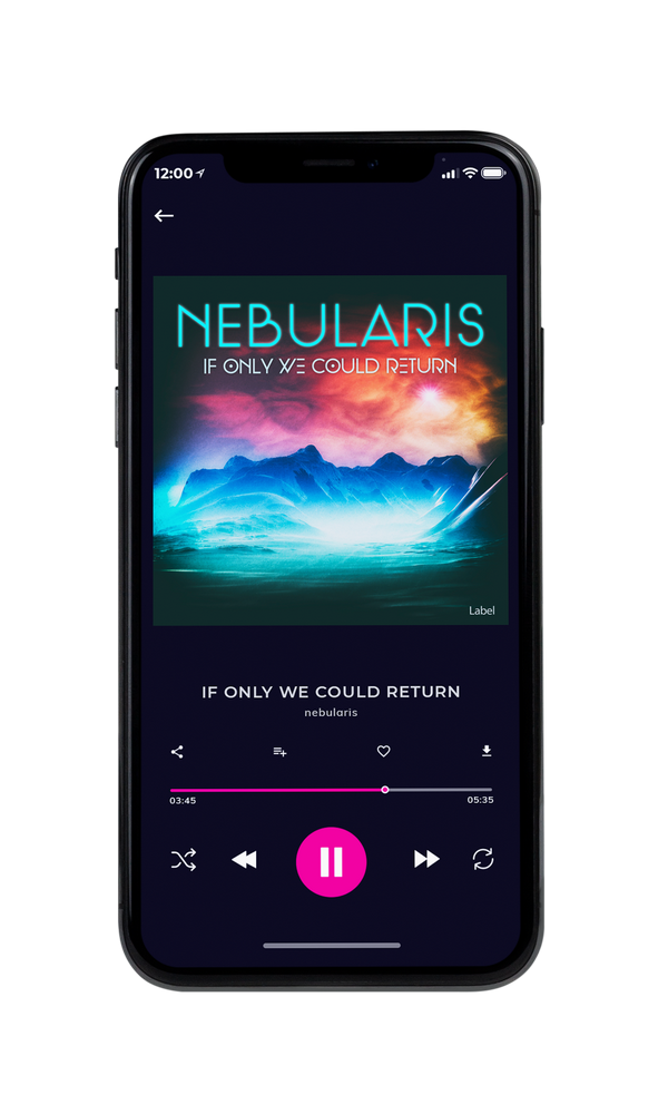 Tablet view of Premade Electronica & Ambient Album Cover - Eunry #316 | AlbumArtZone*