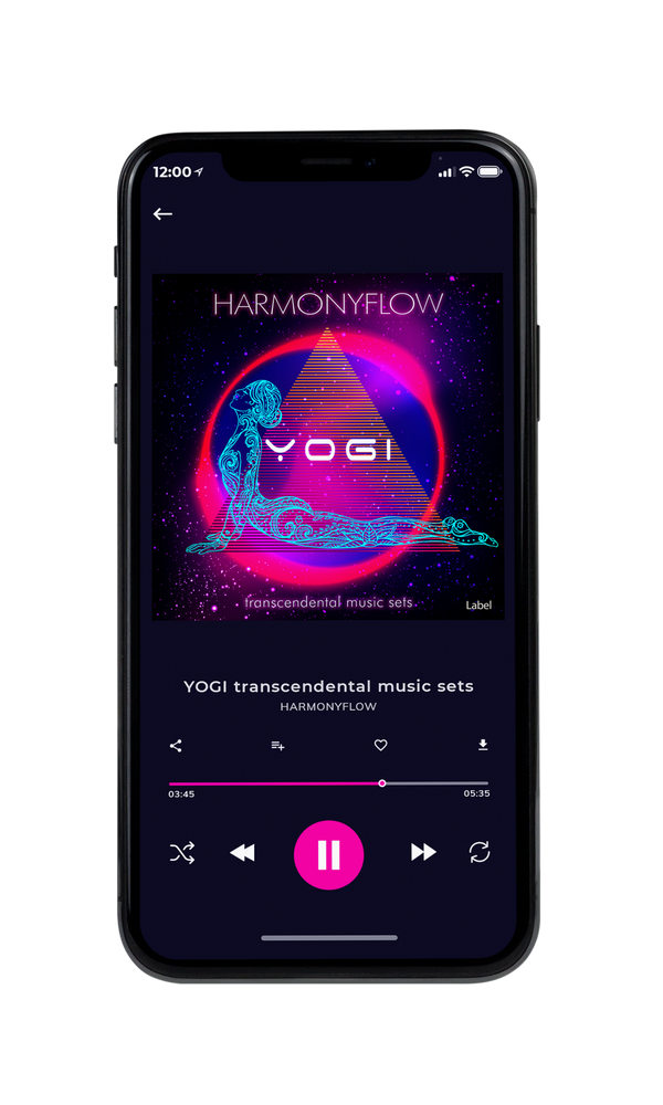 Tablet view of Premade Podcast Album Cover - Cerise #322 | AlbumArtZone*