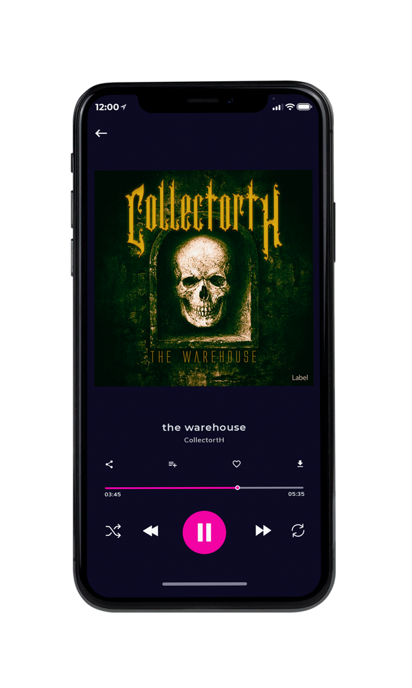 Tablet view of Premade Heavy Metal & Gothic Metal Album Cover - Palm Green #332 | AlbumArtZone*