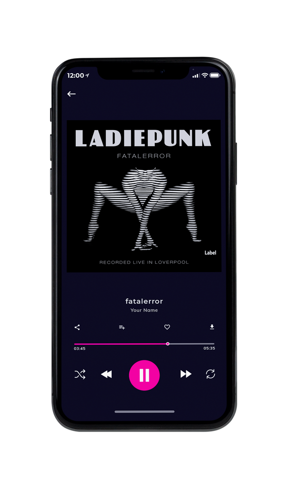 Tablet view of Premade Rock,Punk & Alternative Album Cover - Pale Slate #337 | AlbumArtZone*