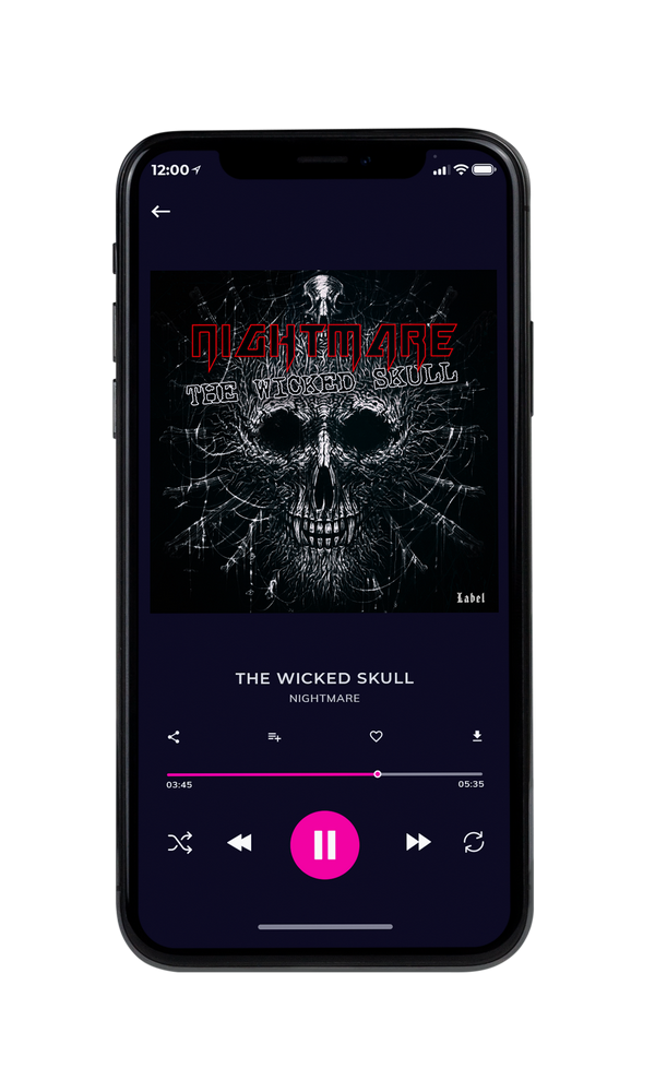 Tablet view of Premade Heavy Metal & Gothic Metal Album Cover - Woodsmoke #339 | AlbumArtZone*