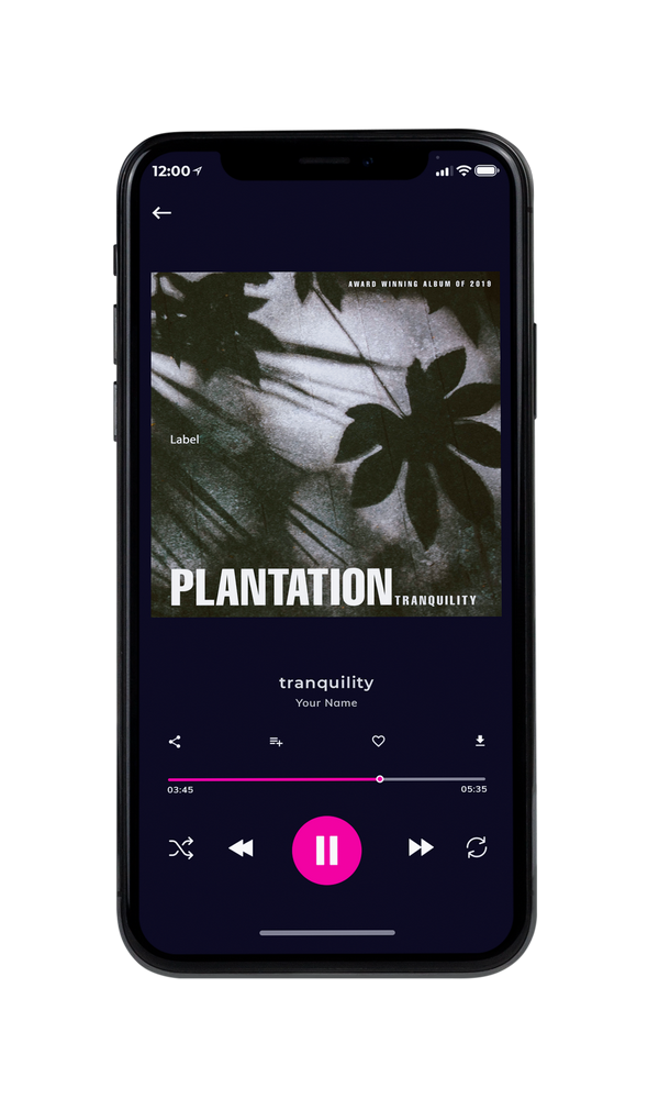Tablet view of Premade Contemporary Music Album Cover - Rangitoto #351 | AlbumArtZone*