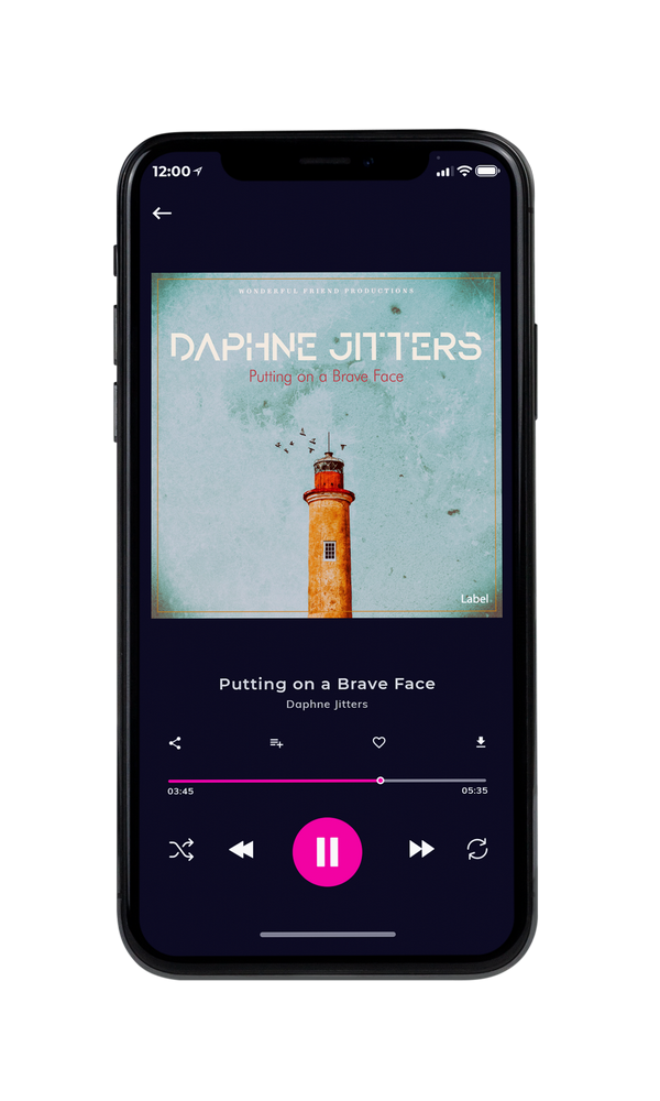 Tablet view of Premade Rock,Punk & Alternative Album Cover - Powder Ash #361 | AlbumArtZone*