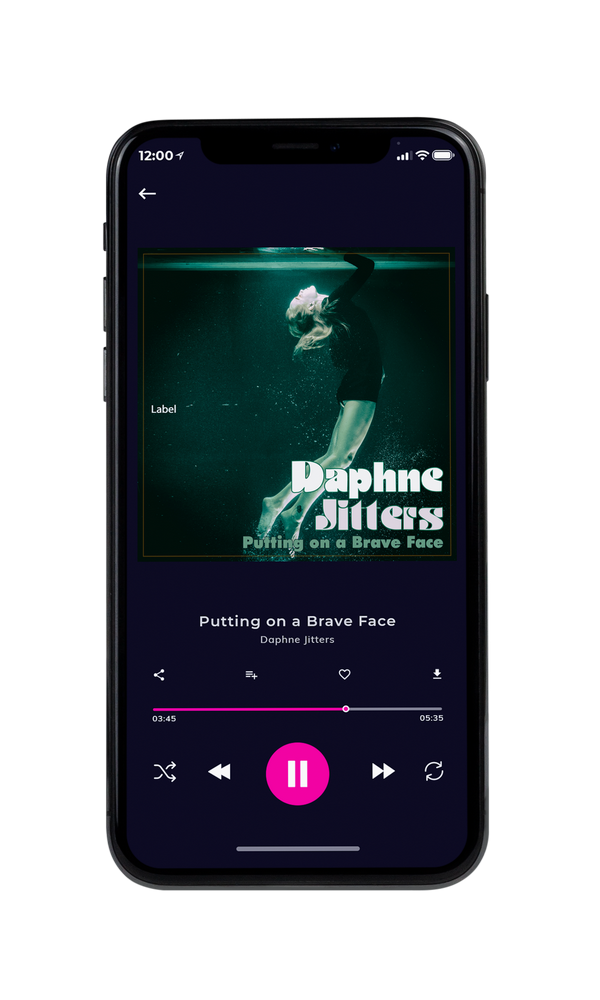 Tablet view of Premade Pop Album Cover - Bottle Green #362 | AlbumArtZone*