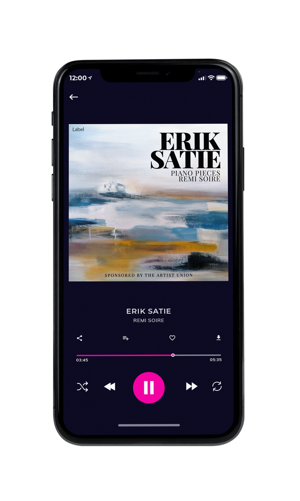 Tablet view of Premade Contemporary Music Album Cover - Cloud #372 | AlbumArtZone*