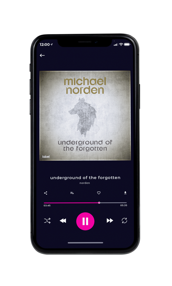 Tablet view of Premade EDM, House & Dub Album Cover - Cloud #377 | AlbumArtZone*