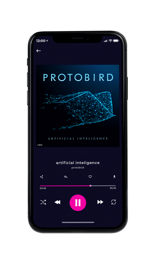 Tablet view of Premade EDM, House & Dub Album Cover - Black Pearl #380 | AlbumArtZone*
