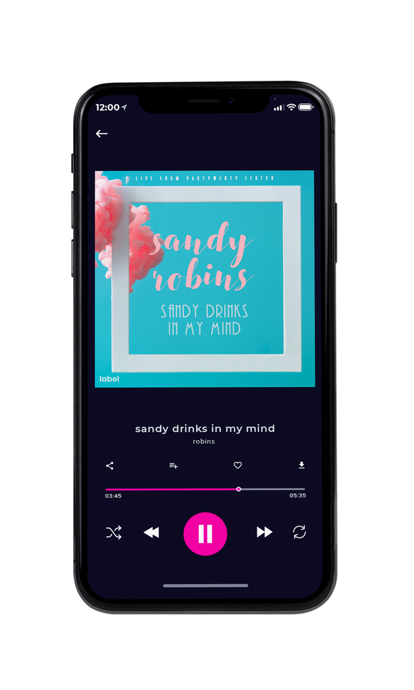 Tablet view of Premade Pop Album Cover - Fountain Blue #383 | AlbumArtZone*