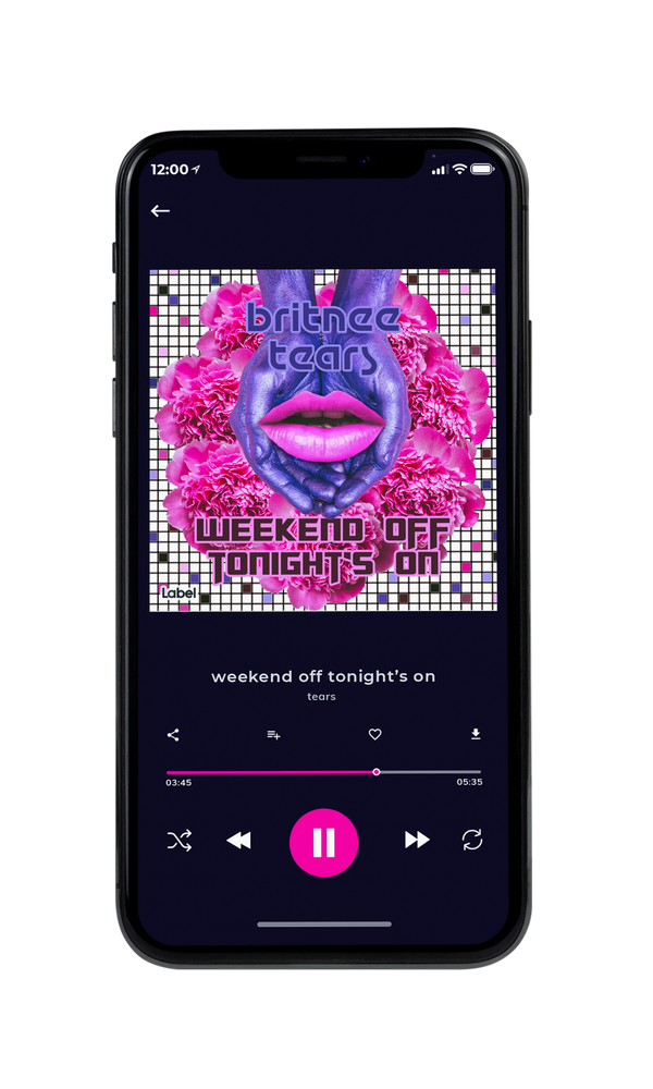 Tablet view of Premade EDM, House & Dub Album Cover - Hopbush #393 | AlbumArtZone*