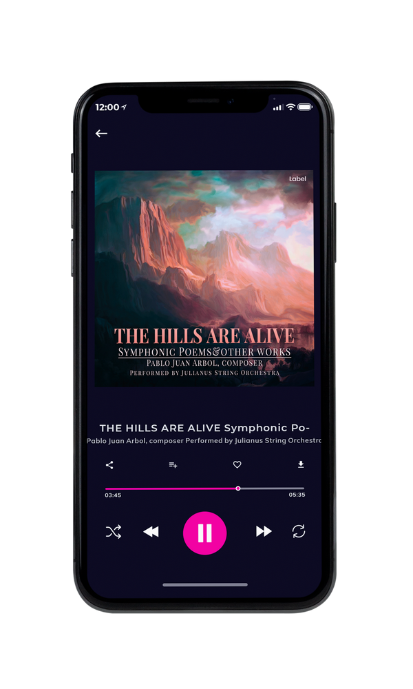 Tablet view of Premade Classical & Romantic Music Album Cover - Cameo #398 | AlbumArtZone*