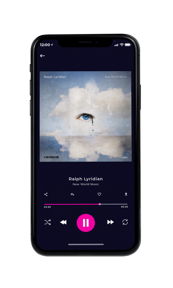 Tablet view of Premade Pop Album Cover - Cloud #460 | AlbumArtZone*