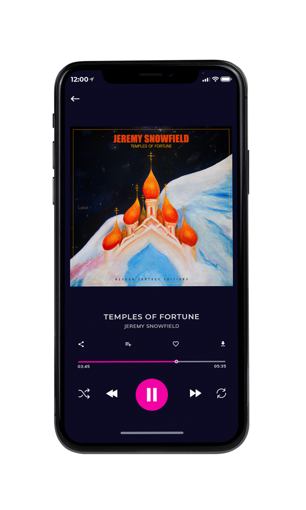 Tablet view of Premade Indie & Folk Music Album Cover - Tan #541 | AlbumArtZone*
