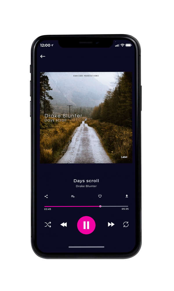 Tablet view of Premade Rock,Punk & Alternative Album Cover - Black Marlin #545 | AlbumArtZone*