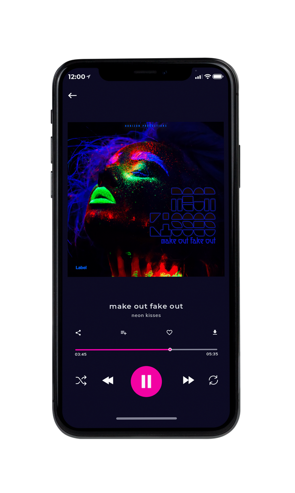 Tablet view of Premade Dance & House Album Cover - Ebony #581 | AlbumArtZone*