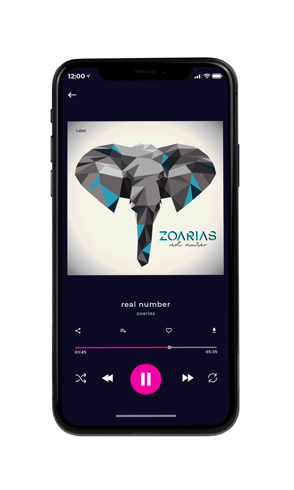 Tablet view of Premade Electronica & Ambient Album Cover - Abbey #609 | AlbumArtZone*