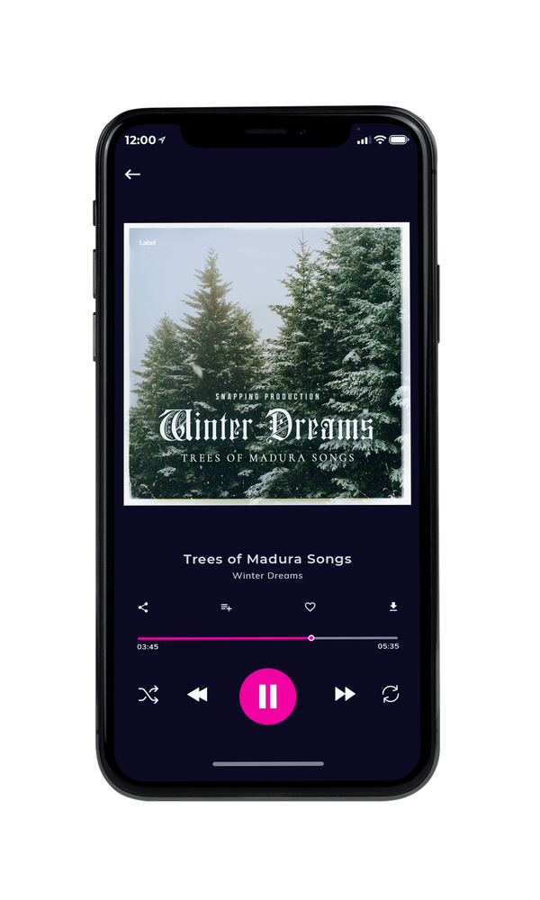 Tablet view of Premade Indie & Folk Music Album Cover - Iron #614 | AlbumArtZone*