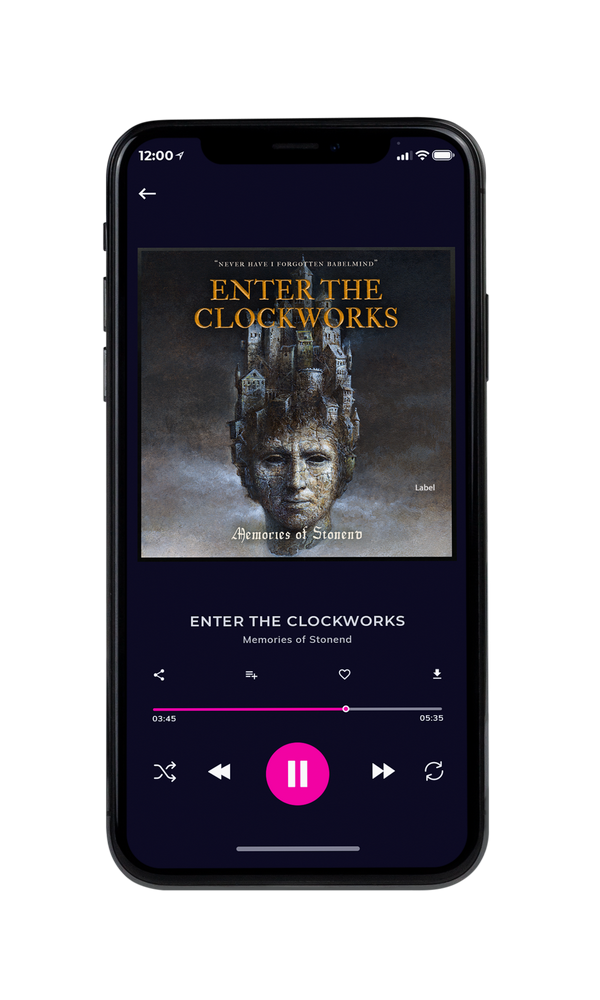 Tablet view of Premade Heavy Metal & Gothic Metal Album Cover - Tuatara #656 | AlbumArtZone*