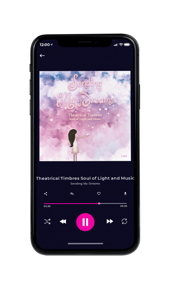Tablet view of Premade Music for Children Album Cover - Twilight #712 | AlbumArtZone*