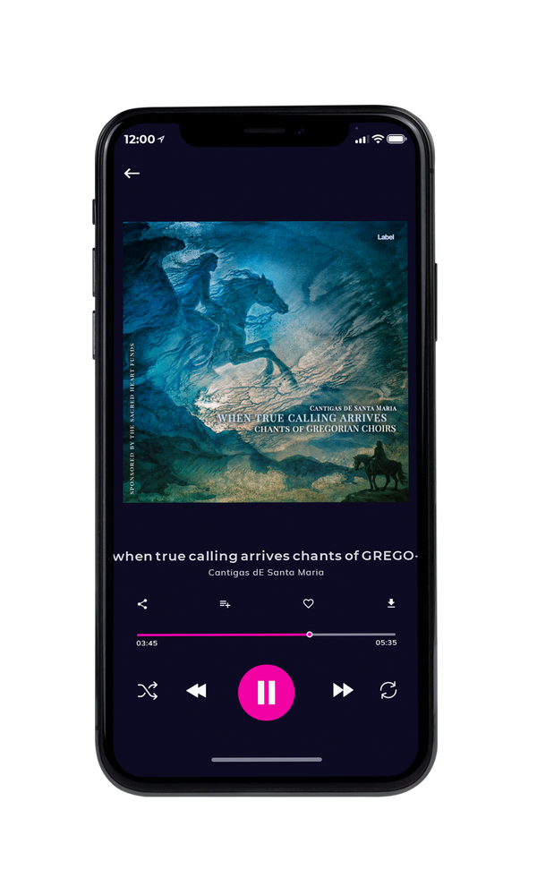 Tablet view of Premade Classical & Romantic Music Album Cover - Casal #722 | AlbumArtZone*