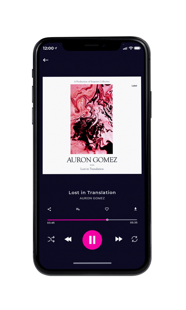 Tablet view of Premade EDM, House & Dub Album Cover - Night Rider #761 | AlbumArtZone*