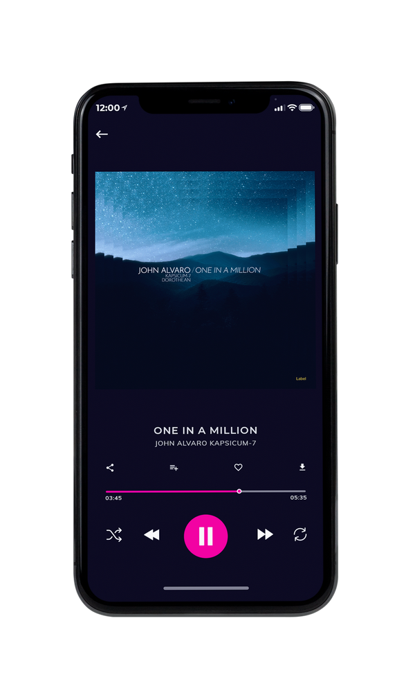 Tablet view of Premade New Age Album Cover - Ebony #801 | AlbumArtZone*