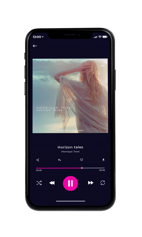 Tablet view of Premade Pop Album Cover - Natural Gray #806 | AlbumArtZone*