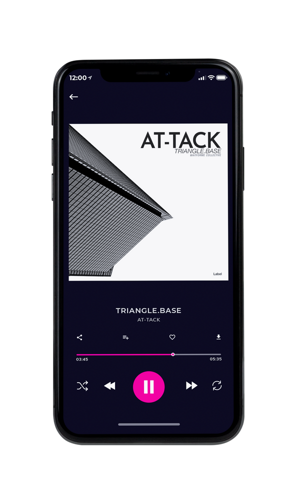 Tablet view of Premade Pop Album Cover - Gray #820 | AlbumArtZone*