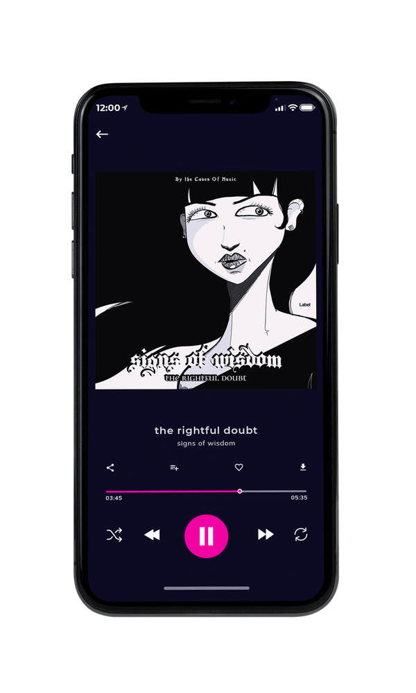 Tablet view of Premade Rock,Punk & Alternative Album Cover - Cod Gray #833 | AlbumArtZone*