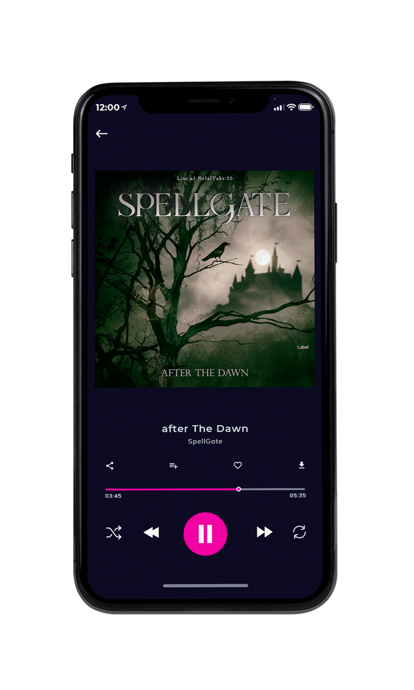 Tablet view of Premade Heavy Metal & Gothic Metal Album Cover - Hunter Green #838 | AlbumArtZone*