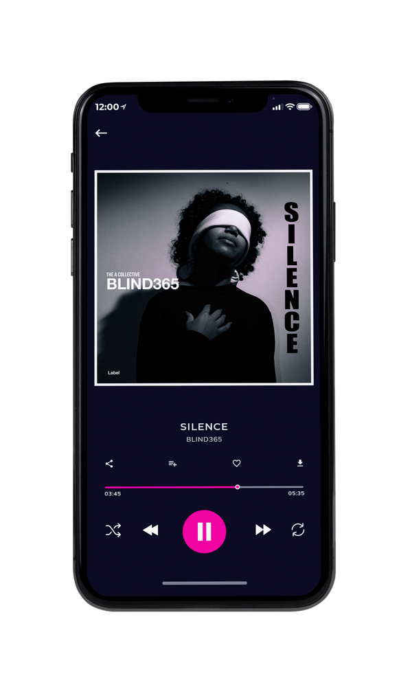 Tablet view of Premade Pop Album Cover - Pale Slate #912 | AlbumArtZone*