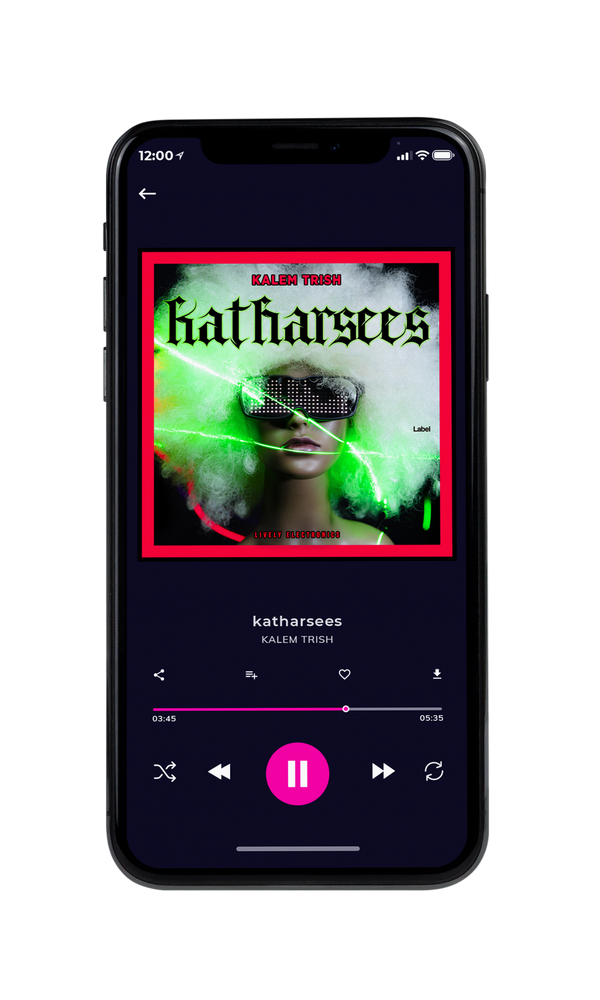 Tablet view of Premade Summer Hits Album Cover - Moss Green #960 | AlbumArtZone*