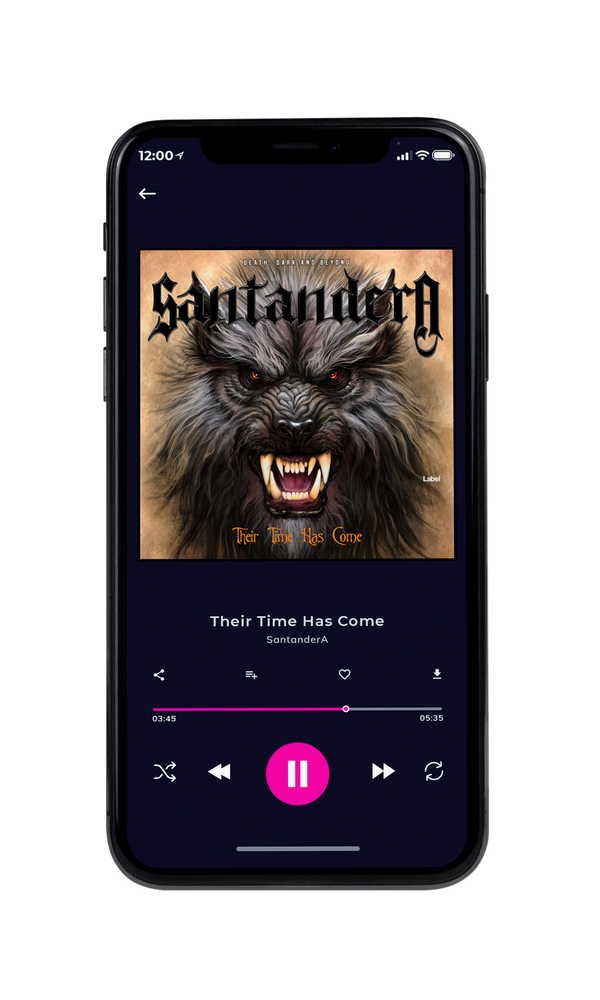 Tablet view of Premade Heavy Metal & Gothic Metal Album Cover - Zeus #966 | AlbumArtZone*