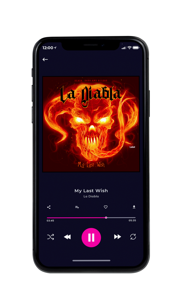 Tablet view of Premade Heavy Metal & Gothic Metal Album Cover - Christine #967 | AlbumArtZone*