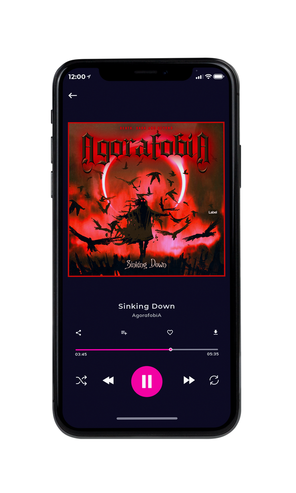 Tablet view of Premade Heavy Metal & Gothic Metal Album Cover - Cedar #970 | AlbumArtZone*